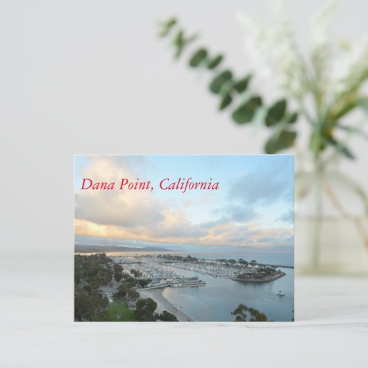 Dana Point California Briefkaart (Staand voorkant)