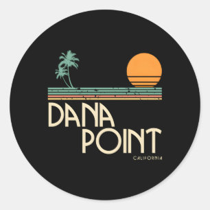 Dana Point California Ronde Sticker