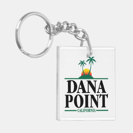 Dana Point California Sleutelhanger (Voorkant Links)
