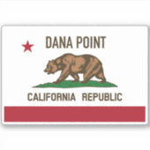 Dana Point California Sticker (Voorkant)