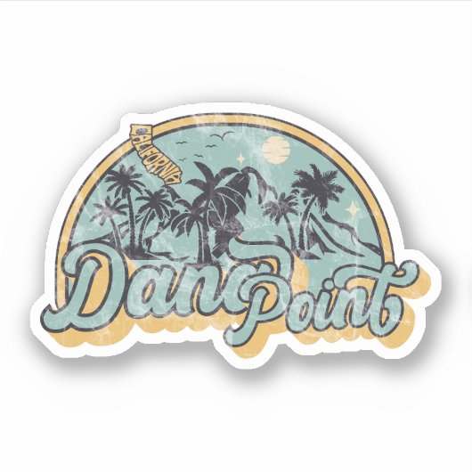 Dana Point, Californië Sticker (Voorkant)