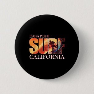 Dana Point Californië Strand Surfen Voor Mannen Vr Ronde Button 5,7 Cm