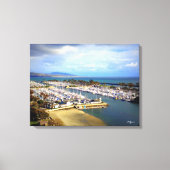 Dana Point Harbor Canvas Afdruk (Voorkant)