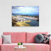 Dana Point Harbor Canvas Afdruk (Insitu (Woonkamer))