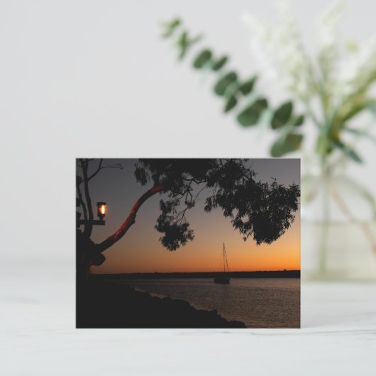 Dana Point Harbor Sunset Briefkaart (Staand voorkant)