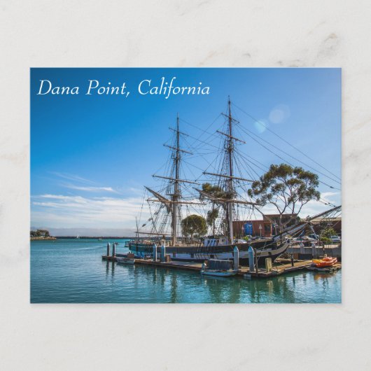 Dana Point Harbour California Briefkaart (Voorkant)