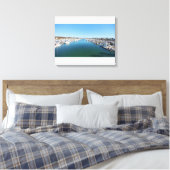 Dana Point Harbour: Dana Point, Californië Canvas Afdruk (Insitu (Slaapkamer))