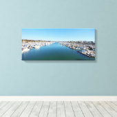 Dana Point Harbour: Dana Point, Californië Canvas Afdruk (Insitu (Houten vloer))