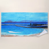 Dana point harbour strandlaken (Voorkant)