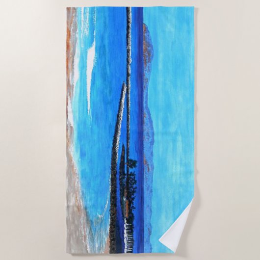 Dana point harbour strandlaken (Voorkant)