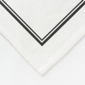 Dana Point Map Fleece Deken (Hoek)