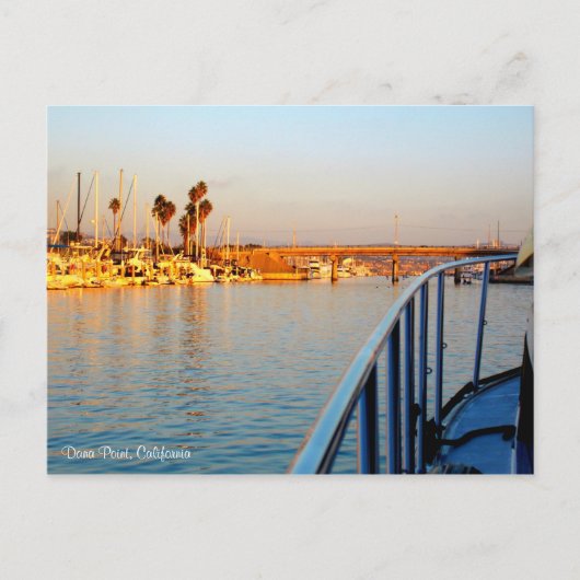 Dana Point Marina Briefkaart (Voorkant)