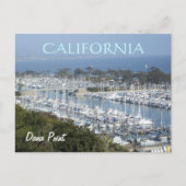 Dana Point marina briefkaart (Voorkant)