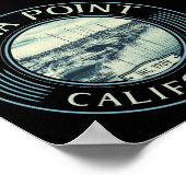 DANA POINT ORANJE CALIFORNIA - DANA POINT HARBOR POSTER (Hoek)