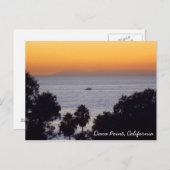 Dana Point Sunset Briefkaart (Voorkant / Achterkant)