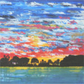 DANA PUNT HARBOR kleurrijk Sticker (Voorkant)