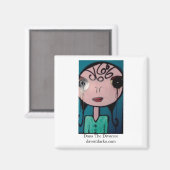 Dana The Divorcee Magneet (Voorkant / Achterkant)