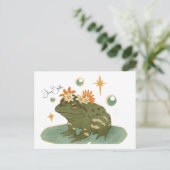 DanaBella de kikker Briefkaart (Staand voorkant)