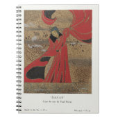 "Danaé": Cape du soir van Paul Poiret mode Notitieboek (Voorkant)