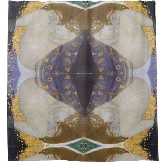 Danae door Gustav Klimt Douchegordijn (Voorkant)