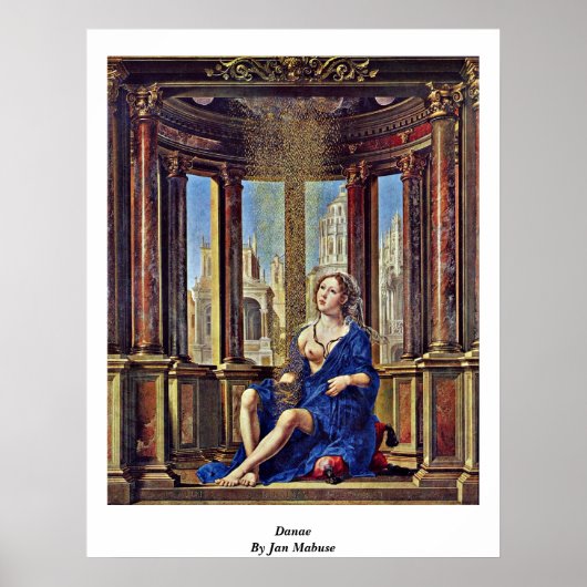 Danae door Jan MMisbruik Poster (Voorkant)