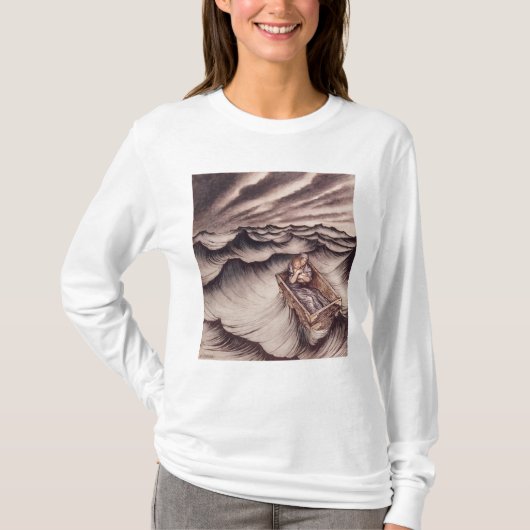 Danae en haar zoon Perseus T-shirt (Voorkant)
