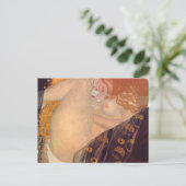 Danae Gustav Klimt Briefkaart (Staand voorkant)