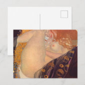 Danae Gustav Klimt Briefkaart (Voorkant / Achterkant)