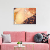 Danae Gustav Klimt Canvas Afdruk (Insitu (Woonkamer))