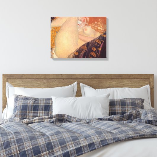 Danae Gustav Klimt Canvas Afdruk (Insitu (Slaapkamer))