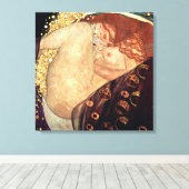 Danaë | Gustav Klimt | Canvas Afdruk (Insitu (Houten vloer))