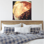 Danaë | Gustav Klimt | Canvas Afdruk (Insitu (Slaapkamer))