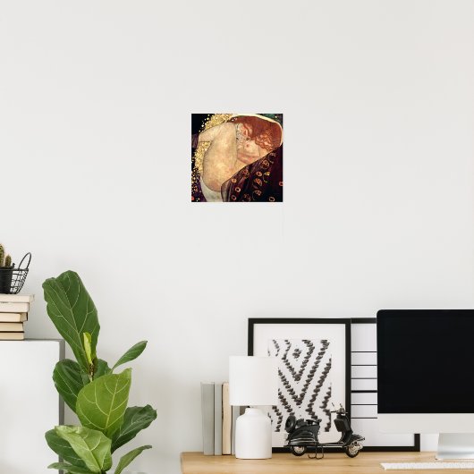 Danae | Gustav Klimt | Poster (Thuiskantoor)