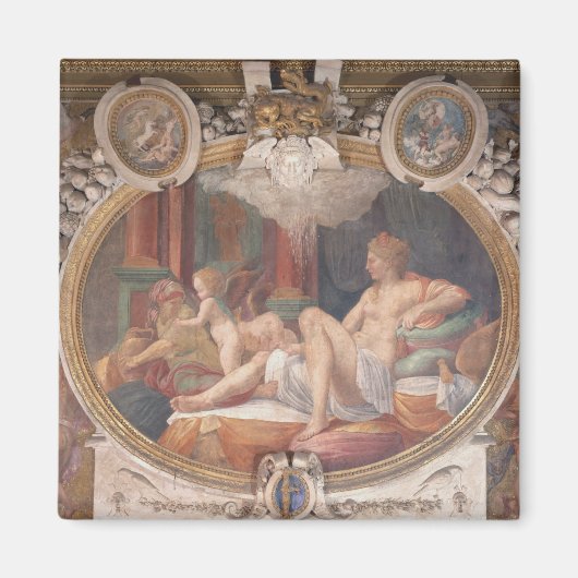 Danae Ontvangt de Shower of Gold Magneet (Voorkant)