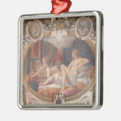 Danae Ontvangt de Shower of Gold Metalen Ornament (Links)