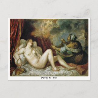 Danae van Titian Briefkaart