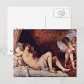 Danae. van Tizian (beste kwaliteit) Briefkaart (Voorkant / Achterkant)