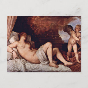 Danae. van Tizian (beste kwaliteit) Briefkaart