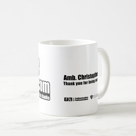Danahey.com | Christopher Hill Koffiemok (Voorkant rechts)