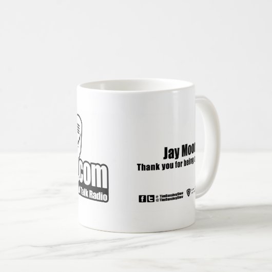 Danahey.com | Jay Moore Koffiemok (Voorkant rechts)