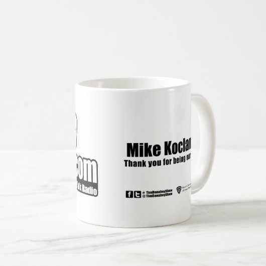 Danahey.com | Mike Koclanes Koffiemok (Voorkant rechts)