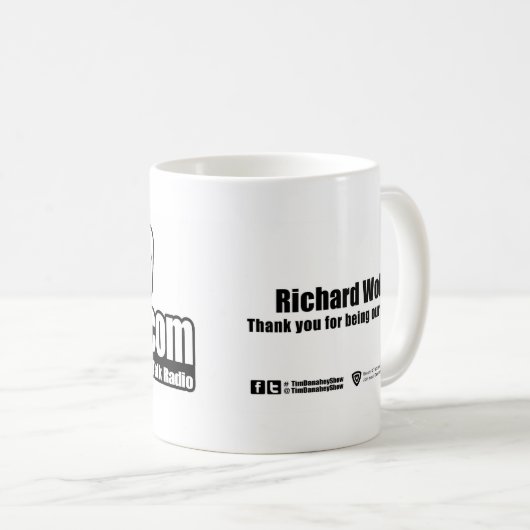 Danahey.com | Richard Wolff Koffiemok (Voorkant rechts)