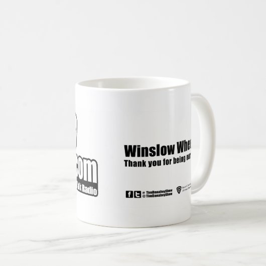 Danahey.com | Winslow Wheeler Koffiemok (Voorkant rechts)