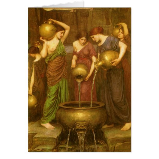 Danaides door John William Waterhouse (Voorkant)