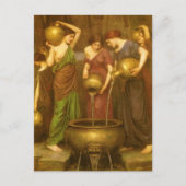 Danaides door John William Waterhouse Briefkaart (Voorkant)