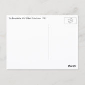 Danaides door John William Waterhouse Briefkaart (Achterkant)