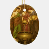 Danaides door John William Waterhouse Keramisch Ornament (Achterkant)