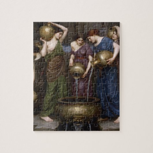 Danaides door John William Waterhouse Legpuzzel (Verticaal)