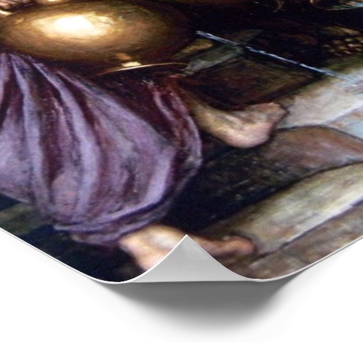 Danaides door John William Waterhouse Poster (Hoek)