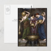 Danaides John William Waterhouse Briefkaart (Voorkant / Achterkant)